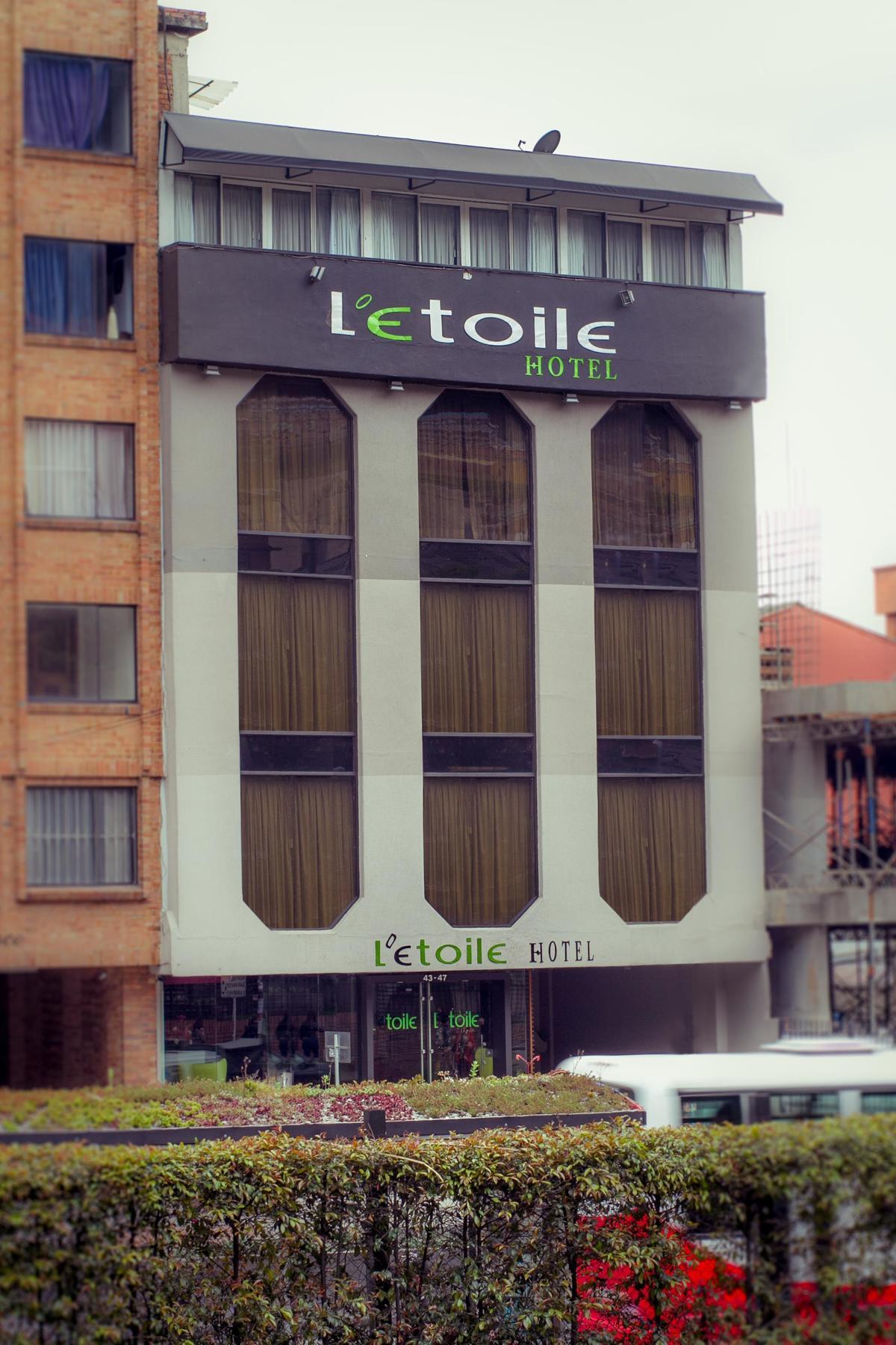 Hotel L'Etoile Javeriana Bogotá Exteriér fotografie